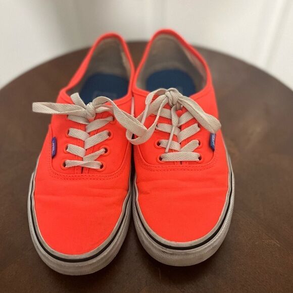 🔥🔥 VANS NEON Orange in excellent condition. Barely any wear on the soles. - Picture 4 of 8